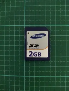 SAMSUNG 2GB SDメモリーカード【中古】匿名配送