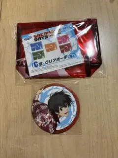 サカモトデイズ SEGAラッキーくじ 南雲 缶バッジ ポーチ