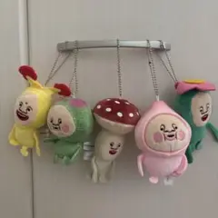 こびとづかんぬいぐるみセット 5個