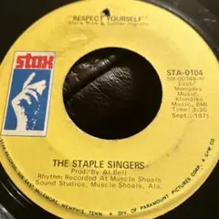 THE STAPLE SINGERS レコード 2曲収録