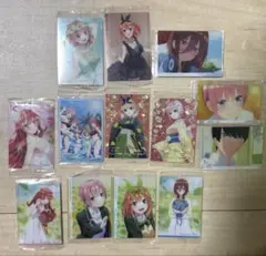 五等分の花嫁 ウエハース 未開封 まとめ売り