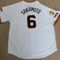 巨人 坂本勇人 刺繍ユニフォーム 優勝エンブレ付き 2025 ナイキ ホーム