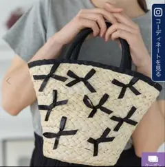fifth リボンカゴバッグ　フィフス