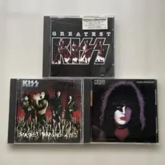 KISS GREATEST PAUL STANLEY 他　CD3枚セット