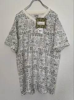 新品 UT ユニクロ×イオラニハワイアンクラシックス Tシャツ 総柄 アロハ柄