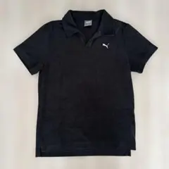 PUMA 黒 ポロシャツ sサイズ