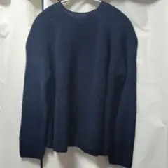 美品 LEPSIM 濃紺 ネイビー カットソー ニット 春