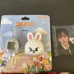 新品ま未開封☆stray kids☆リノ☆たまごっち☆特典トレカ８枚付き