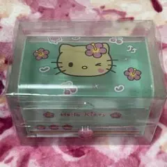 【新品】キティ 小物入れ 日焼けキティ