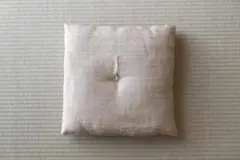 手織りの麻の座布団