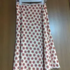 Shaila 花柄 フレアスカート