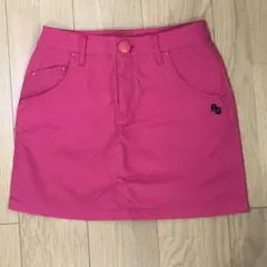 パーリーゲイツ ゴルフスカート ピンク サイズ0 Sサイズ