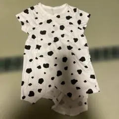 牛柄ロンパース 60-70cm