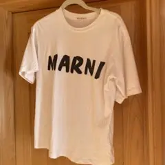 MARNIマルニ 36ロゴTシャツ ホワイト 白