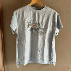 TRUSTCLUB刺繍デザイン Tシャツ　Ｍサイズ綿100％