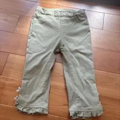 フリル付きハーフパンツ　ズボン