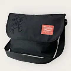 【新品タグ付】ディズニー⭐️ミッキー マウス ブラック ショルダーバッグ