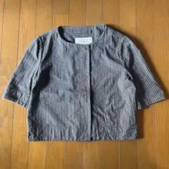 45rpm ヒッコリー サマージャケット サイズ1 五分袖 オーガニック