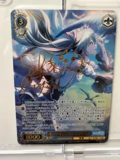 ヴァイスシュヴァルツ 想いが重なる場所で 初音ミクS109-086SSP ヴァイスシュヴァルツ 想いが重なる場所で 初音ミク S109-086SSP