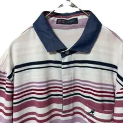 KANGOL カンゴール スポーツ 半袖ポロシャツジップ メンズ Lサイズ