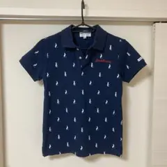 Jack Bunny ポロシャツ 140 ネイビー うさぎ柄 試着のみ 美品
