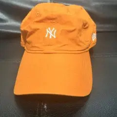 NEWERA ニューエラ　オレンジ ニューヨーク・ヤンキース キャップ