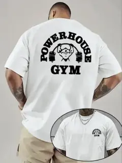 【新品未使用】POWERHOUSE GYM オーバーサイズTシャツS(JP-L)