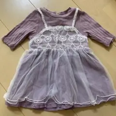 petit main ワンピース トップス　80