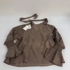 新品タグ付き　GRL グレイル　長袖シャツ　トップス　Lサイズ