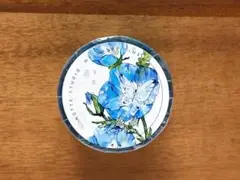 【新品未使用】海外マステ 巻売り 盛放・蓝 ★No.27