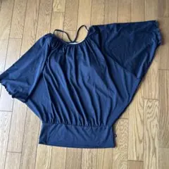 FILA フィラ★水陸両用トップス ホットヨガ 大人M 〜L 黒 Tシャツ