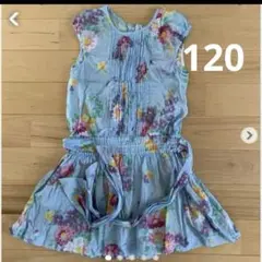 美品　ハッカキッズ　チュニック　ワンピース　120