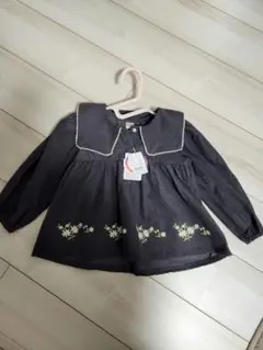 Birthday　tete a tete 長袖シャツ 100cm ダークグレー