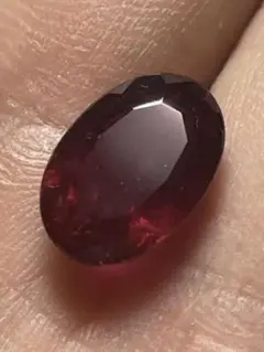 天然大粒 ルベライト レッドトルマリン ルース 4.9ct ソーティング付き