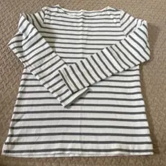 ストライプ柄長袖Tシャツ