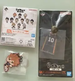 ハイキュー!! 一番くじ〜全国への道〜日向翔陽 アクリル&ラバーチャームセット