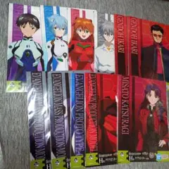 エヴァンゲリオン クリアポスターセット