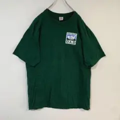 Tee-rific Dad ゴルフTシャツ ダークグリーンJERZEES USA