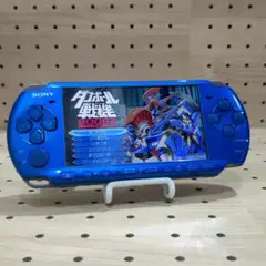 動作品 / 点検・整備済み psp3000 本体 バイブラント・ブルー①