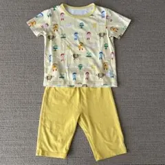 ユニクロ パジャマ みぃつけた 黄色