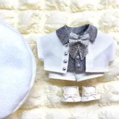 10cm ぬい服　ベレー　スーツ