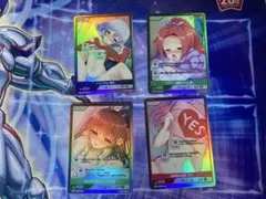 ディヴァインクロス　恋愛ロワイヤル　SRカード４枚