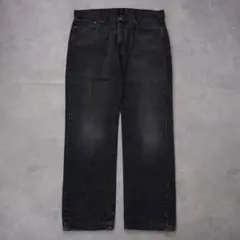 リーバイス514 Levis W36 ブラックデニム 黒 ヒゲ 15247