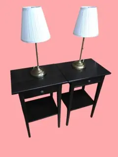 直接取引 ÅRSTID テーブルランプ HEMNES サイドテーブル 2セット
