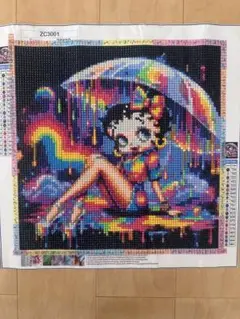 ダイヤモンドアート 完成品
