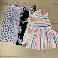 H&M ノースリーブワンピース5枚セット