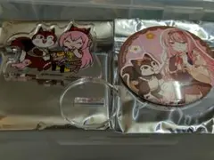 ミクッピーラムネ　巡音ルカ　アクリルスタンド・缶バッジ