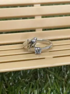 イルカの形をした美しい925シルバーリング