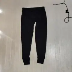 黒のフィットレギンス ウエストゴム付き
