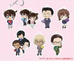 探偵コナンカラフルはーと2 アクリルキーホルダー セット売り